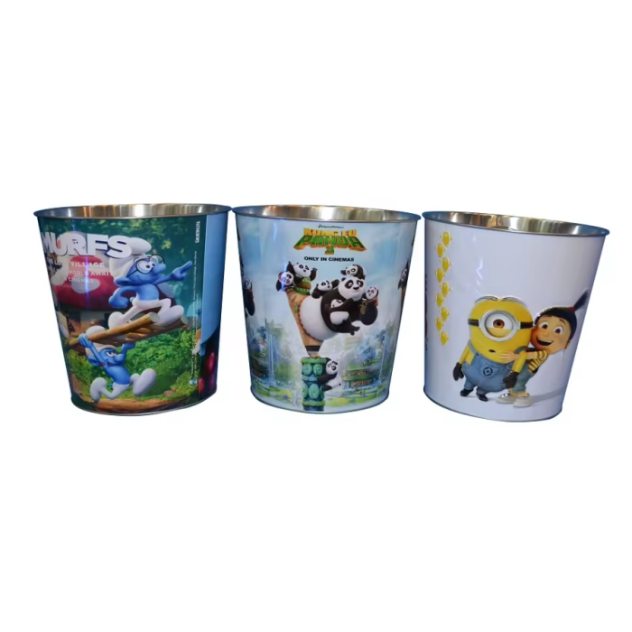 DADI 0.6 Gallon Popcorn Bucket with Elegant Design