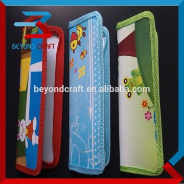 student pencil bags zipper lock custom logo printing