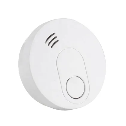 Battery powered smoke alarm