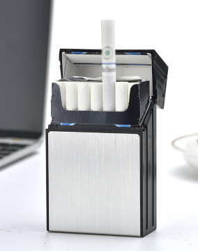 CC262035 automatic cigarette case with lighter tobacco