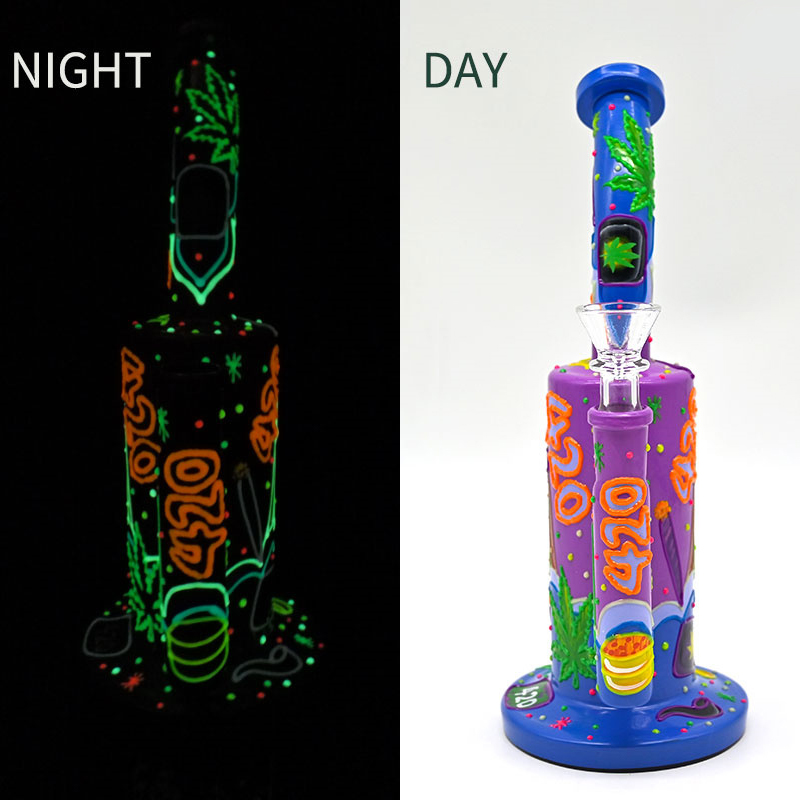 3D Cartoon Dab Rigs with 420 beach