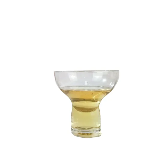 custom hand blown crystal gin and tonic glasses