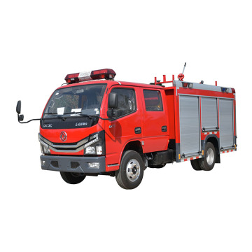 5-Seater 2.5T Water Fire Engine with Over 50m Monitoring Range and Double Cabin