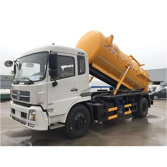 10cbm vacuum sewer suction truck