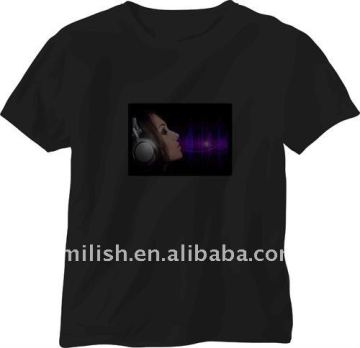 LED panel T Shirt/Led flashing t shirts TS-0078