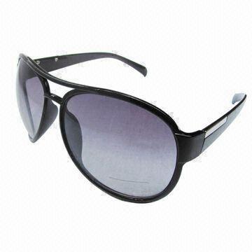 Sunglasses, Made of PC Lens, Metal Frame and PC Temple Materials, Available in Various Colors
