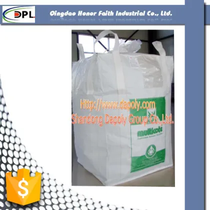 FIBC bulk bag/ 1000kg bulk big bag with pe liner