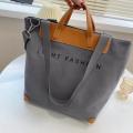 Women's Canvas Large Tote Top Handbag