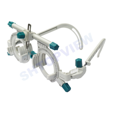 SHTOPVIEW Titanium Trial Lens Frame TF-02/TPV-9000 with PD Range 48-80mm