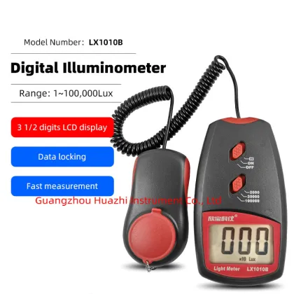 LX1010B Illuminance Meter: Light Intensity and Luminance Measurement