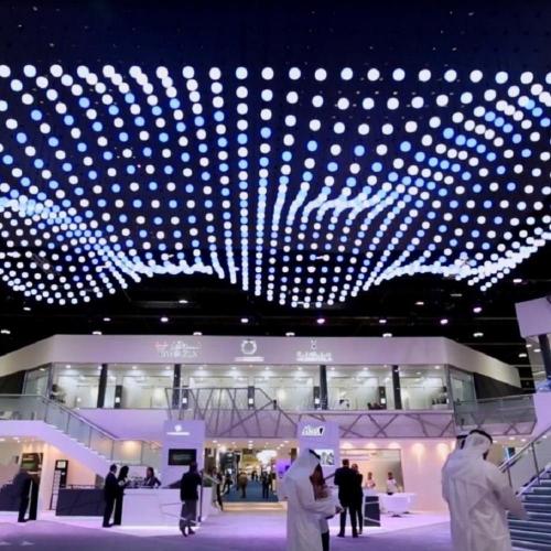 Mudança de cor RGB Pixel LED Ball Light