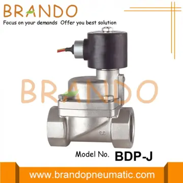 1-1/4'' 1-1/2'' 2'' High Pressure SS304 Solenoid Valve