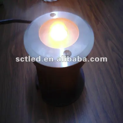 led solar underground light