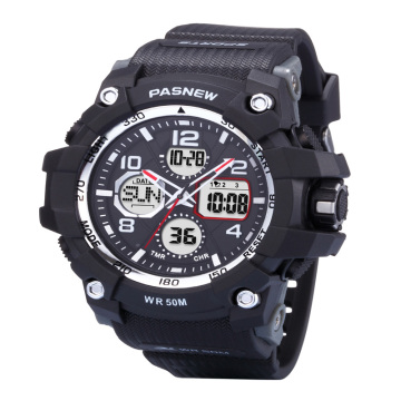 fashion man lager dail sport wrist water resisted watch by analogue digital