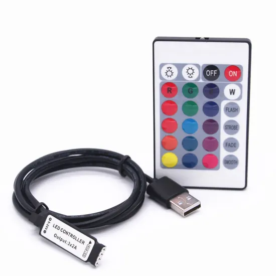 5V USB LED Controller 24 Keys 4 Pin Dimmer Infrared Remote for RGB 5050 LED Strip