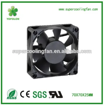 3.84W 24V DC Axial Flow Fan for outdoor lighting system cooling 70mm