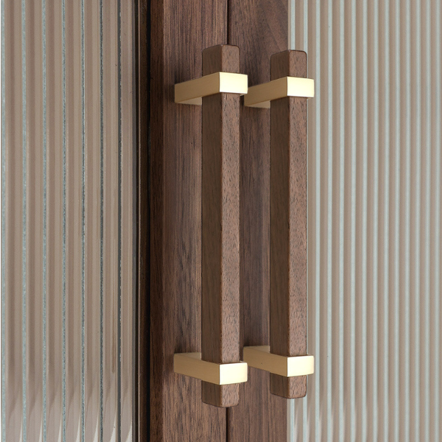 wooden kitchen knobs