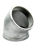 Robust Galvanized 45° Elbow Fittings