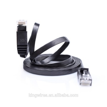 Cable Ethernet plano Cat5e de muestra gratis