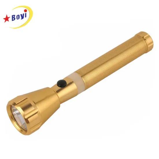 Geepas Rechargeable LED Flashlight with BX9001 Aluminum High Power Battery