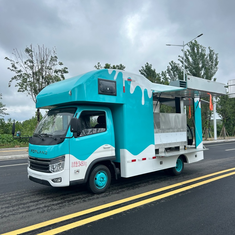 Multi‑Convert Mobile Truck, Custom As BBQ Truck Or Beverage Vending Unit