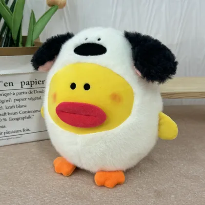 Cute 20cm Soft Plush Pillow - Big Mouth Dog Stuffed Animal Toy