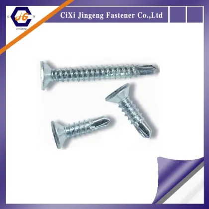 Hardware Fastener flat cross head self drilling screws