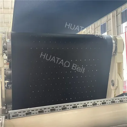 Perforated Bottom Pre Press Belts Solution