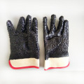 Guantes antializados bañados negros