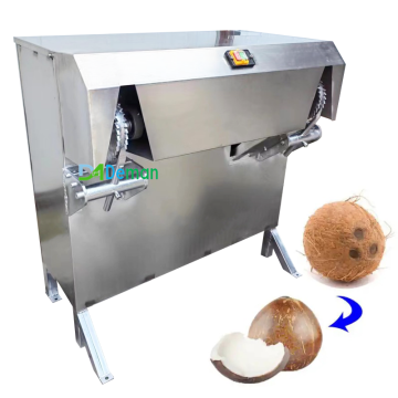 Automatische kokosnootschil peeler en schilscherdermachine