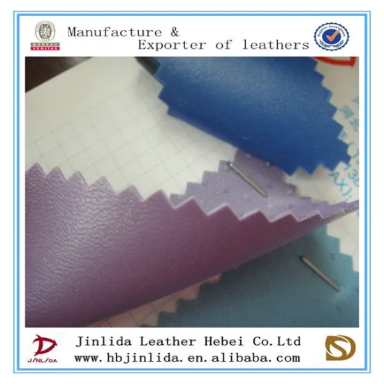 PVC fabric with tecido+dacron for luggage with BV certification