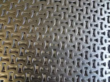 Perforated metal mesh