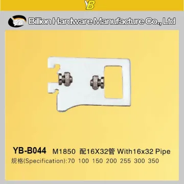 metal slotted pipe bracket on AA bracket