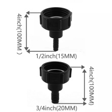 Outil de raccord de tuyau de la queue Filetage grossier 1-1 / 2 &quot;