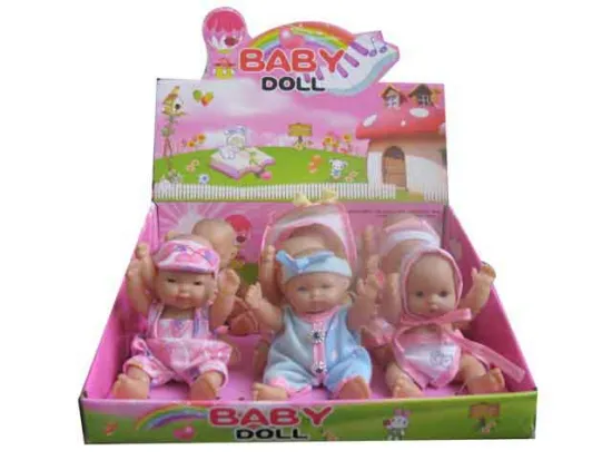 6"DOLL 9PCS