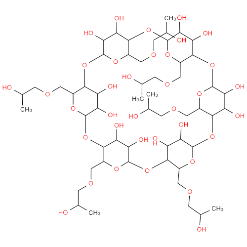 Idrossipropil alpha ciclodestrina CAS: 128446-33-3