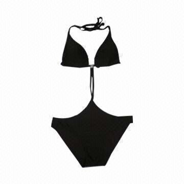 Ladies' One Piece Bikini with Adjustable Ties, Special and Fashionable Design