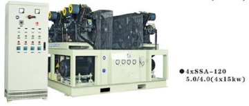 4head combined high pressure air compressor