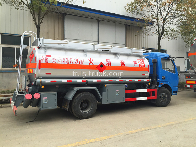 Camion-citerne de transport de carburant léger DFAC 8m³