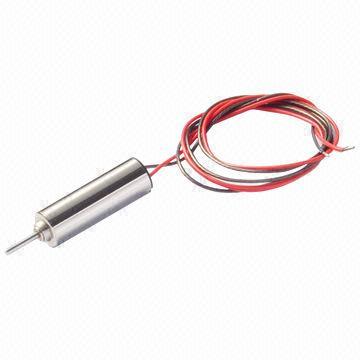 4mm Diameter Coreless Micro Motor in 8mm Length with High Speed 35,000rpm at 3.0V DC