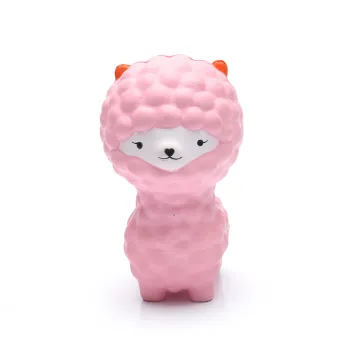 Customized PU Foam Sheep Ball Stress Relief Toys