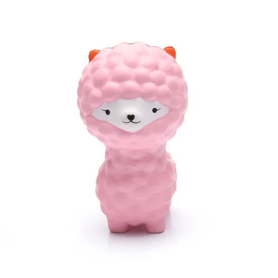 Customized PU Foam Sheep Ball Stress Relief Toys