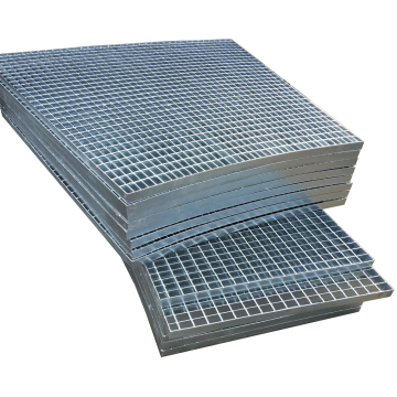 30 x 3 mm Galvanized Serrated Steel Grating Platform for Steel Floor Projects