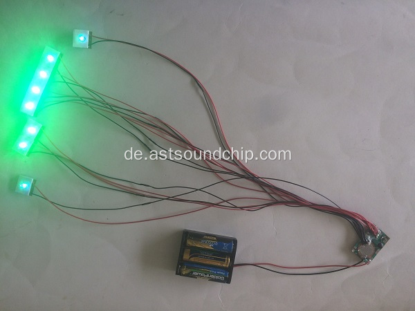 8 LED-Blinkmodul, Pop-Display-Blinker, LED-Lichtmodul