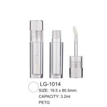 Round Plastic Empty Lipgloss Tube Packaging Bottle