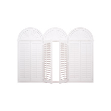 Pantation Shutters with Blindout Blind