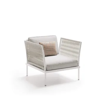 Rattan Wicker Garden Sofa and Casual Chair Table Set