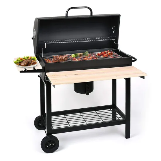 KEYO Barbeque bbq grills Outdoor Barbecue Metal Steel Charcoal Grill Braai Barrel Smoker