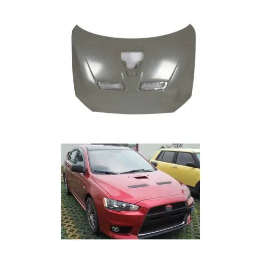 Automotive Parts Engine Hood Cover for Mitsubishi Lancer EVO Style Bonnet 2008-2015 Upgrade