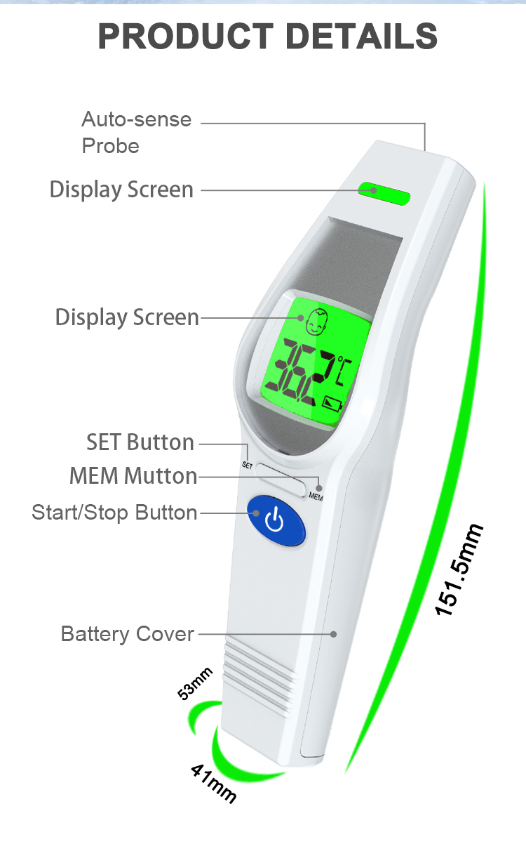 how thermometer measure temperature